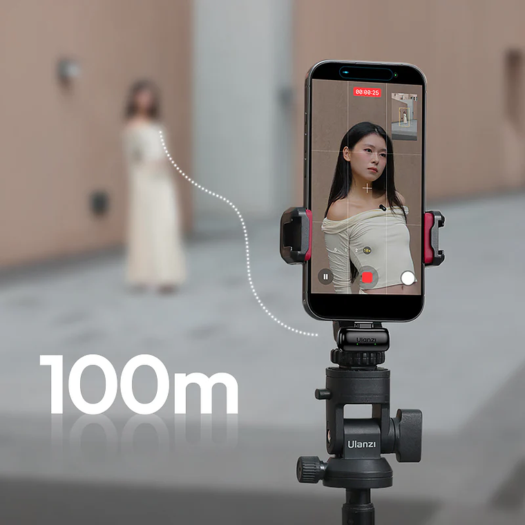 Ulanzi A200 Mini Micrófono Lavalier Doble USB-C A046 Negro 17