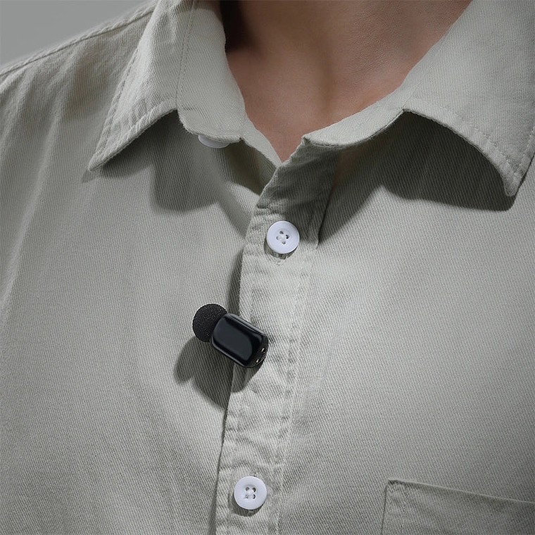 Ulanzi A200 Mini Micrófono Lavalier Doble USB-C A046 Negro 28