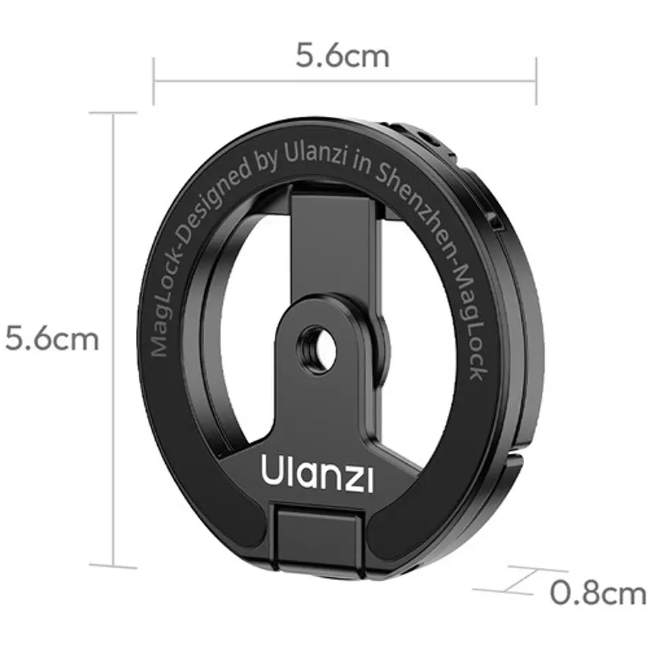 Ulanzi MA02 MagLock Soporte Dual Magnético Para Teléfonos en Trípode M067 17