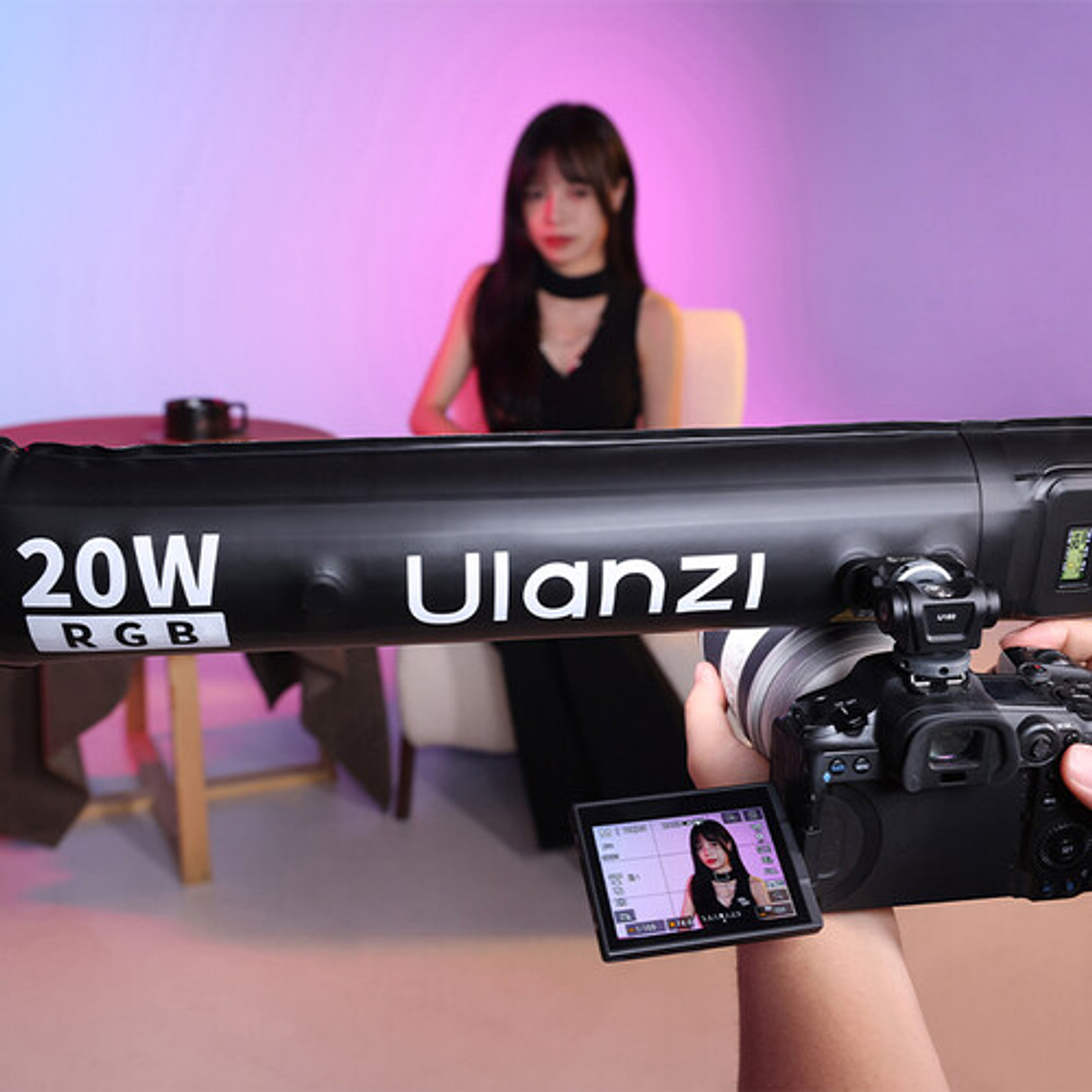 Ulanzi UA20C RGB Magnetic Air Tube Luz Led Inflable   L234 7