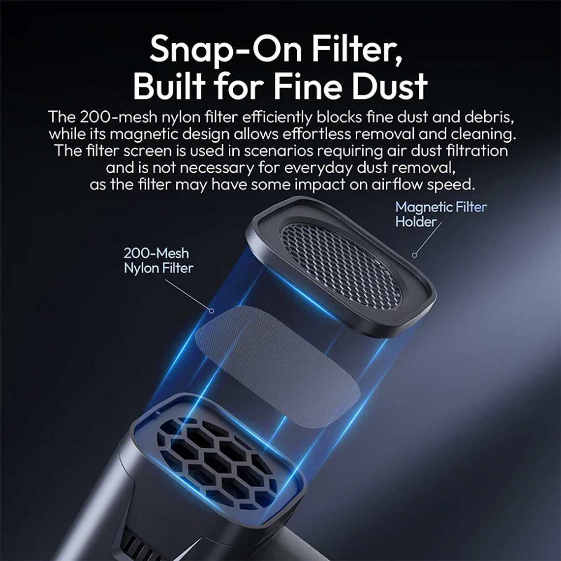 Ulanzi AD02 STORM II  Potente Soplador X086 10