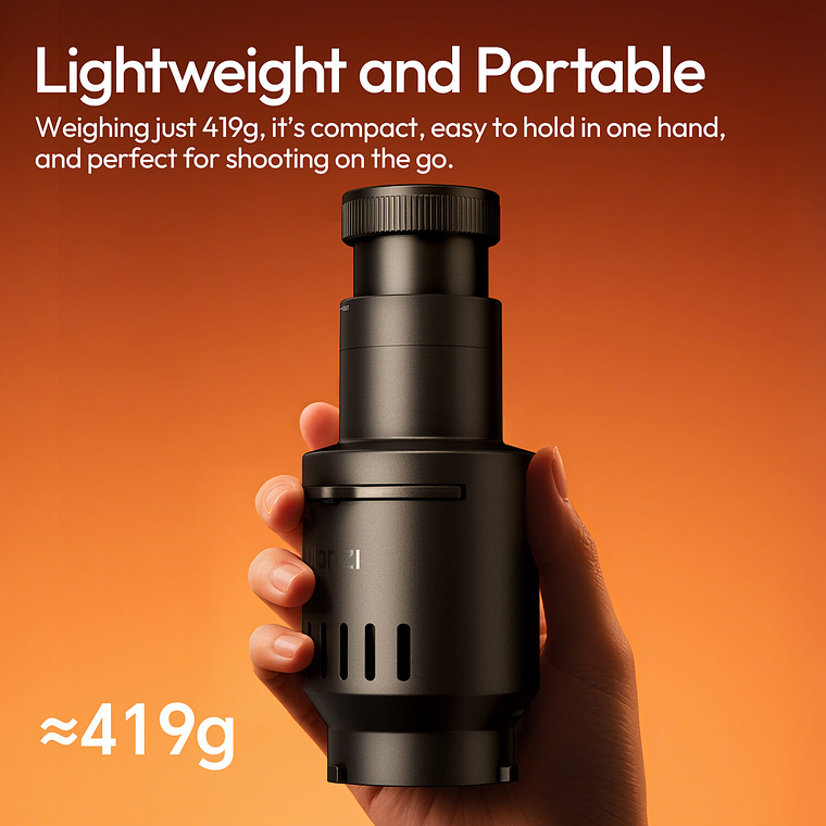 Ulanzi LAS007 Optical Snoot Montura Mini Bowens  L077 9