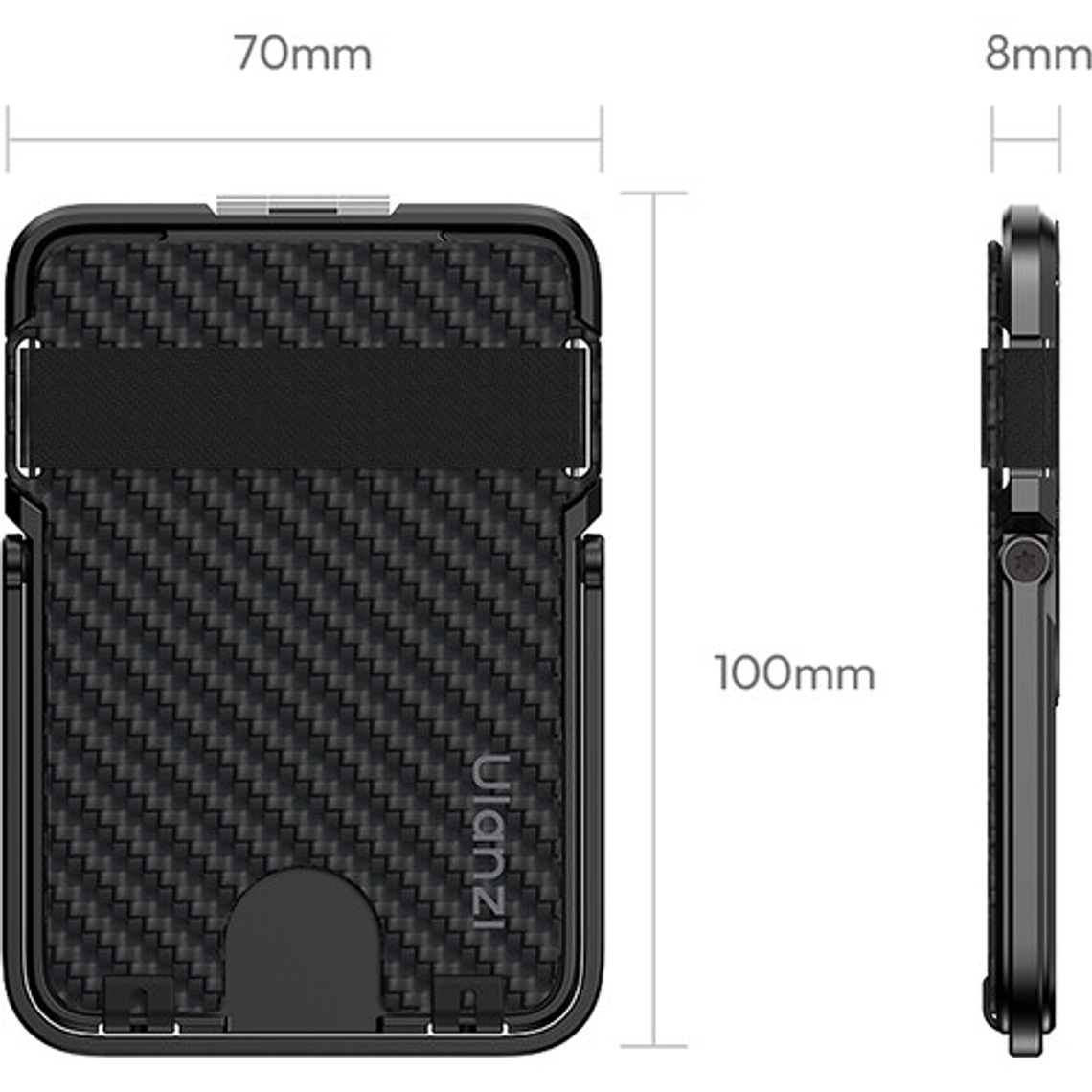 Ulanzi ML25 MagLock Card Holder Soporte Para Teléfonos Multifuncional M095 7