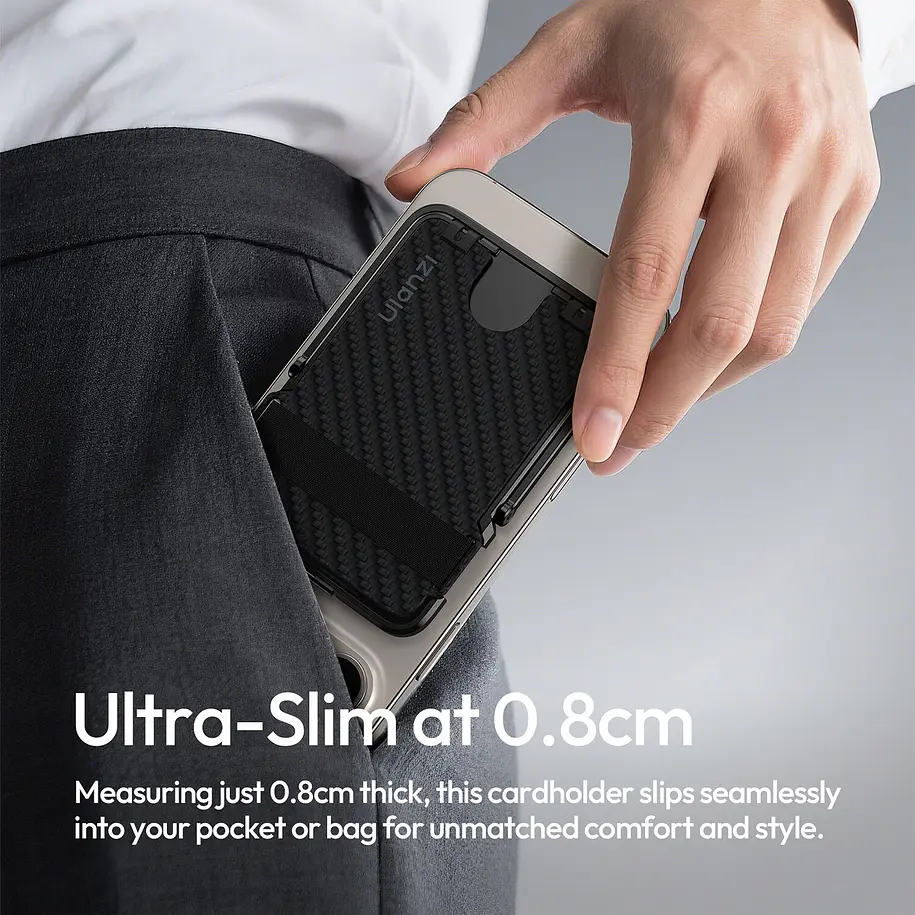 Ulanzi ML25 MagLock Card Holder Soporte Para Teléfonos Multifuncional M095 12