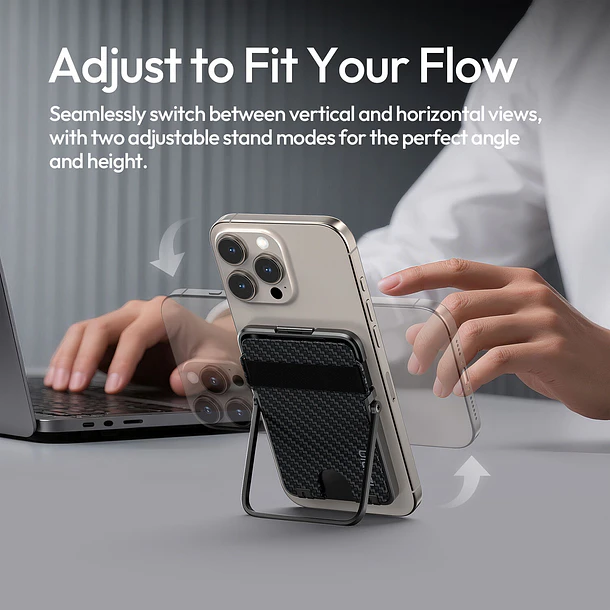 Ulanzi ML25 MagLock Card Holder Soporte Para Teléfonos Multifuncional M095 13