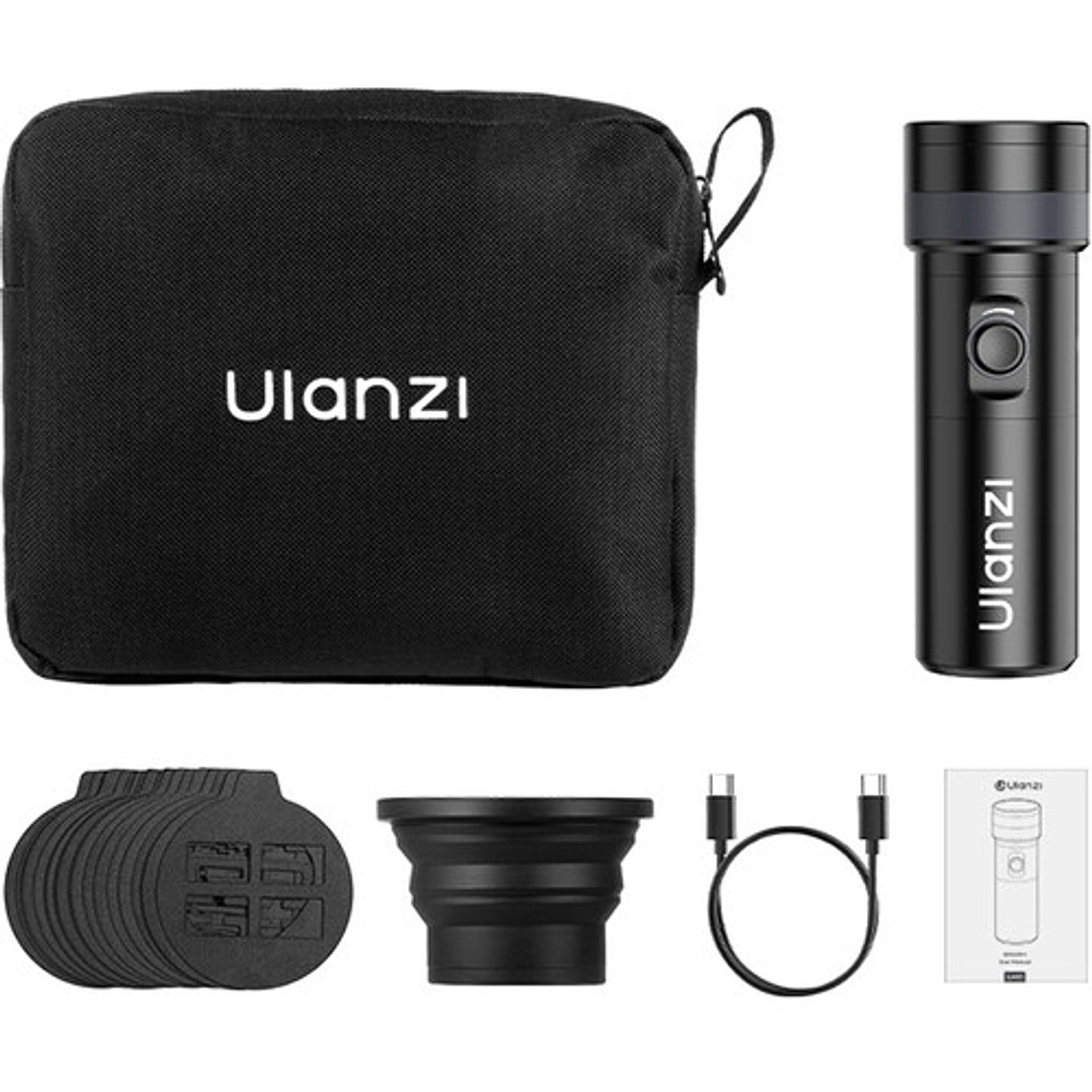 Ulanzi LM01 Photography Luz Led Recargable Con Proyector de Gobos L219 3