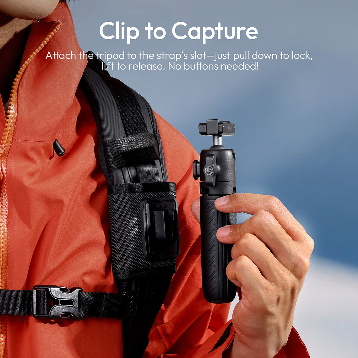 Ulanzi MT66 ClipMate Trípode Con Acople Rápido Para  DJI Action  S041 20