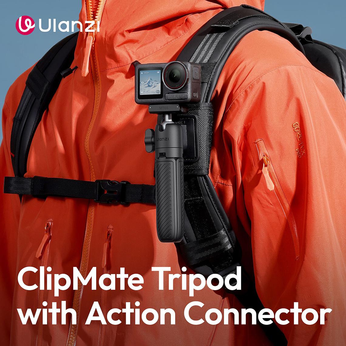Ulanzi MT66 ClipMate Trípode Con Acople Rápido Para  DJI Action  S041 21
