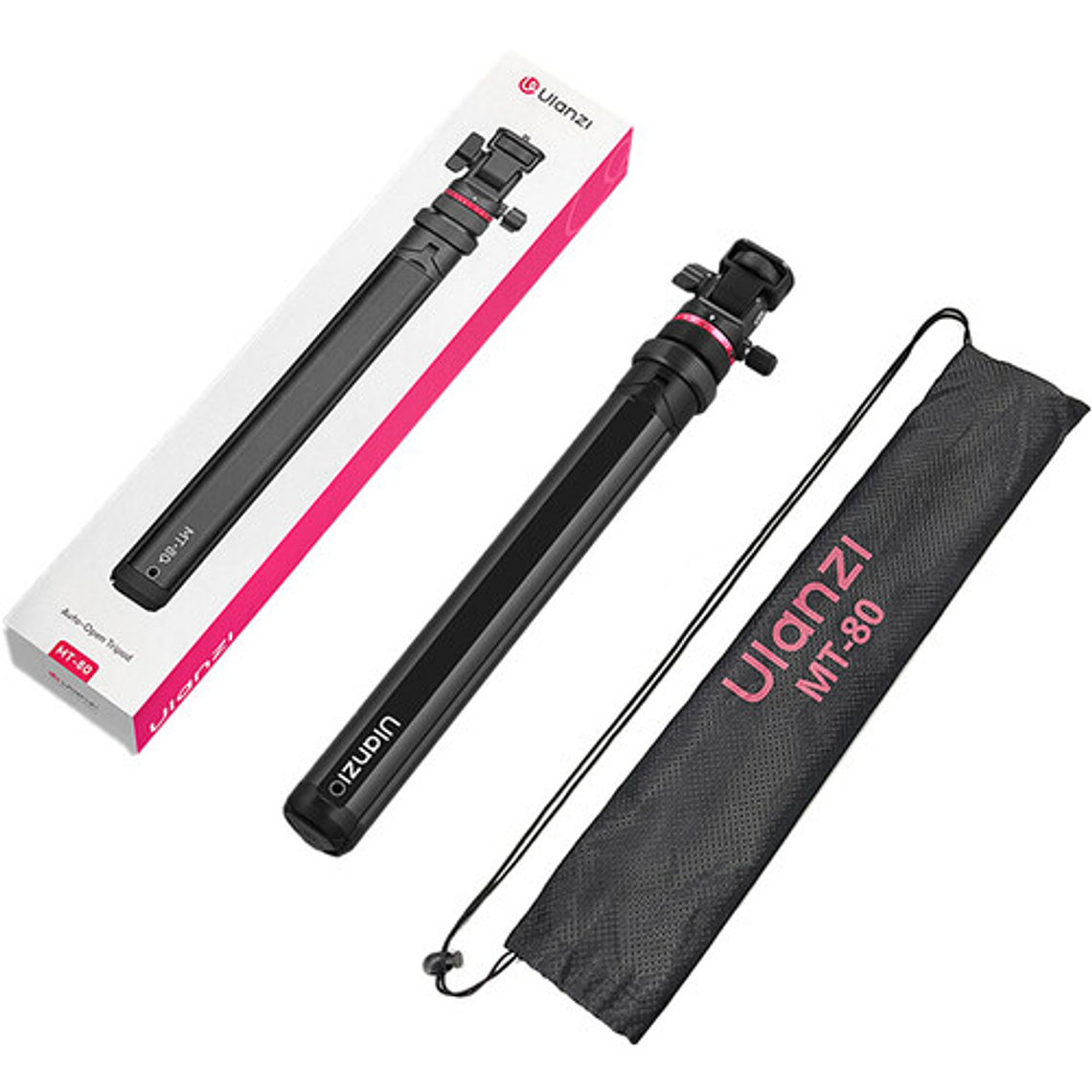 Ulanzi MT-80 Auto-Open Trípode de 2,1 Metros de Altura T171A 3