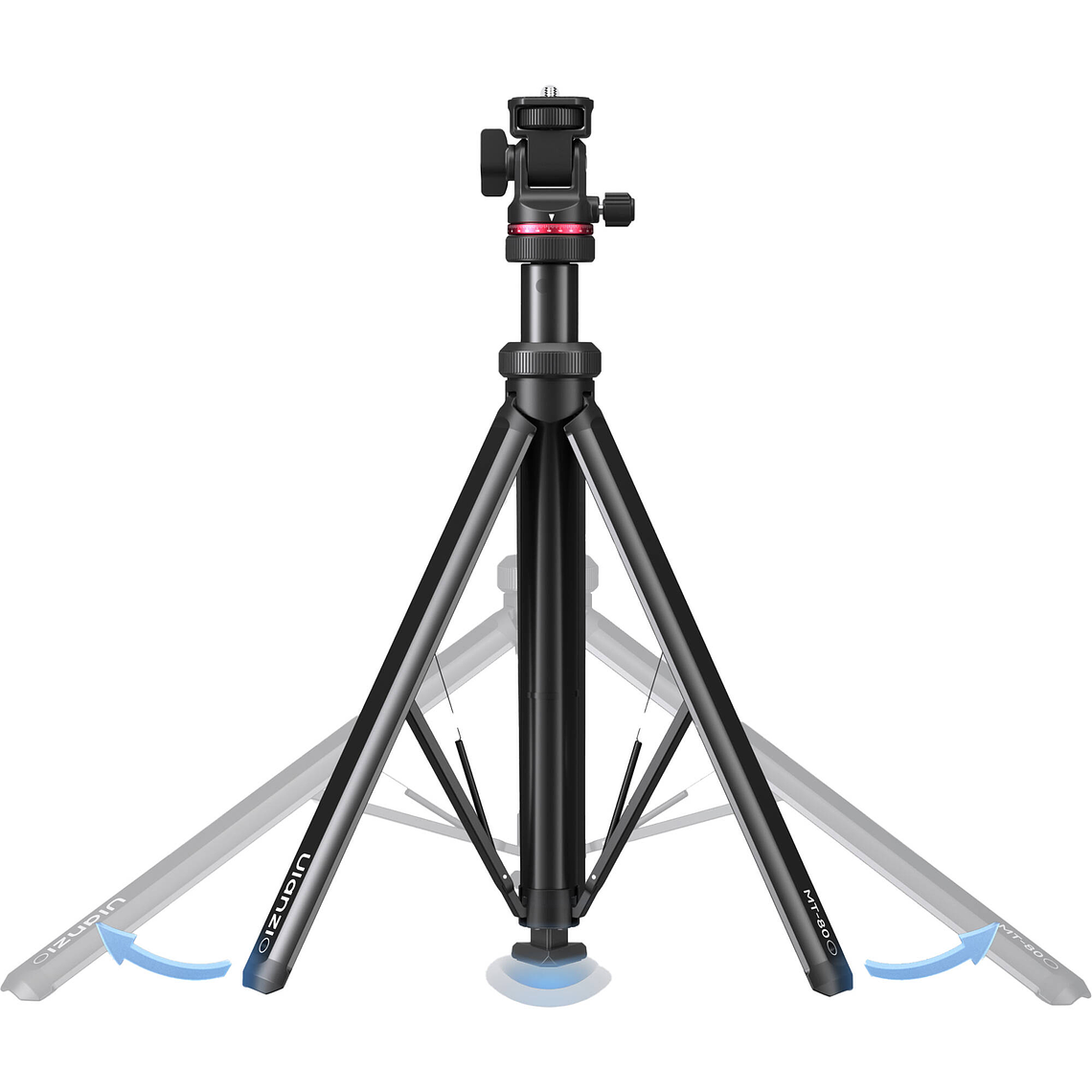 Ulanzi MT-80 Auto-Open Trípode de 2,1 Metros de Altura T171A 8