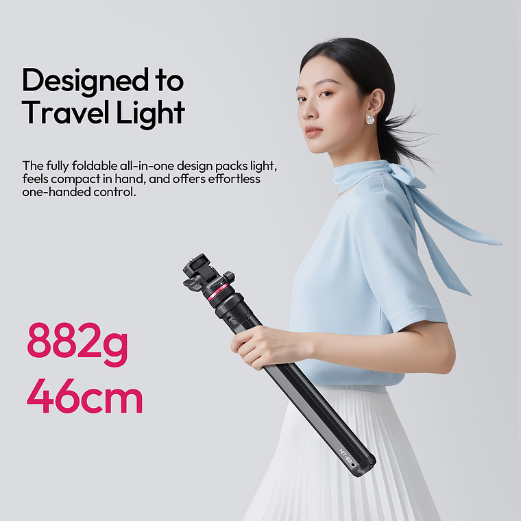 Ulanzi MT-80 Auto-Open Trípode de 2,1 Metros de Altura T171A 15