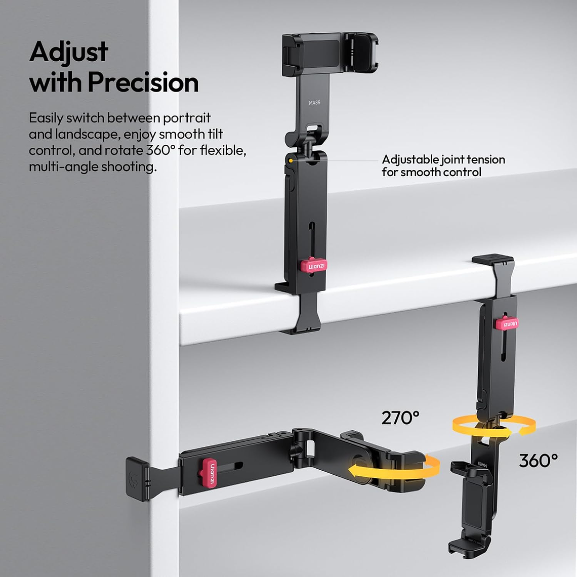 Ulanzi MA89 MagLock Mini Trípode  T169 4