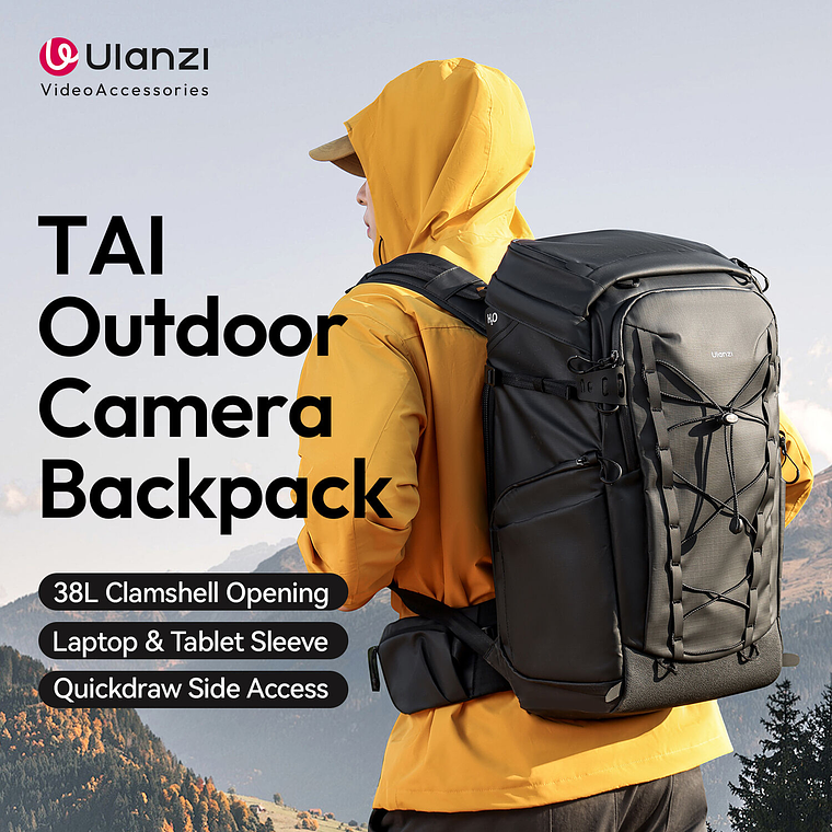 Ulanzi AB01 TAI Mochila Para Fotografía Outdoor Con Seguimiento (U-TAG Incorporado)  B157 8