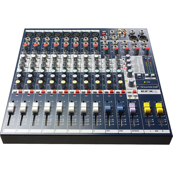 Soundcraft EFX8 8-Canales Mixer Con Lexicon Effects 1