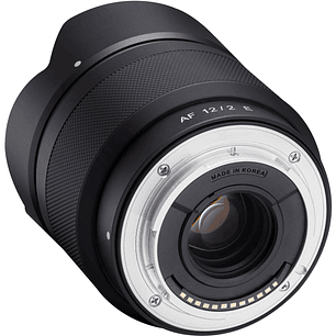 Samyang AF 12mm F2  Lente Compacto Ultra-Wide APS-C Para Sony E