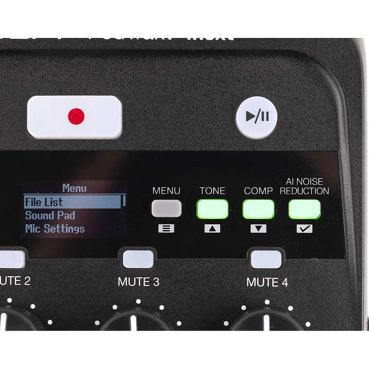 Zoom PodTrak P4next Grabadora Portátil Multitrack Podcast Recorder 10