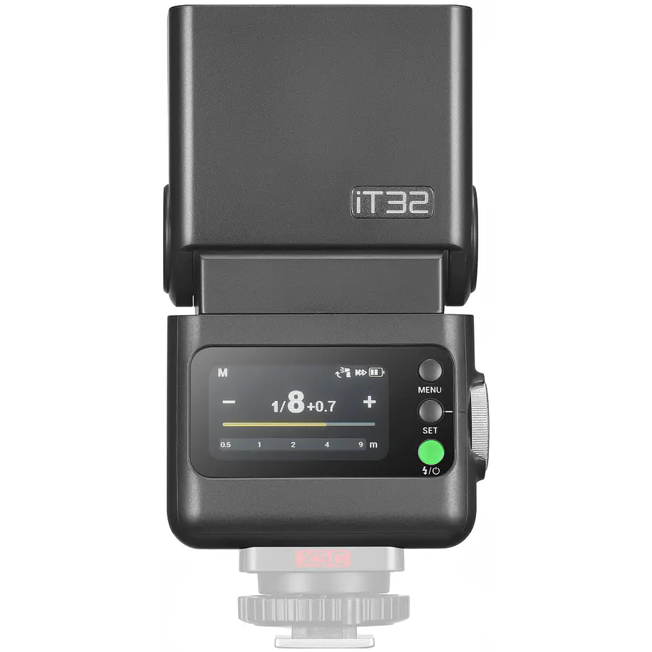 Godox iT32 Mini Flash Modular Auxiliar Permite Intercambiar Monturas de Cámara 6