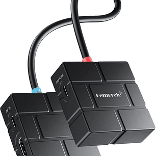 Lemorele AC12 Capturadora de Video 1080P + HUB USB-C