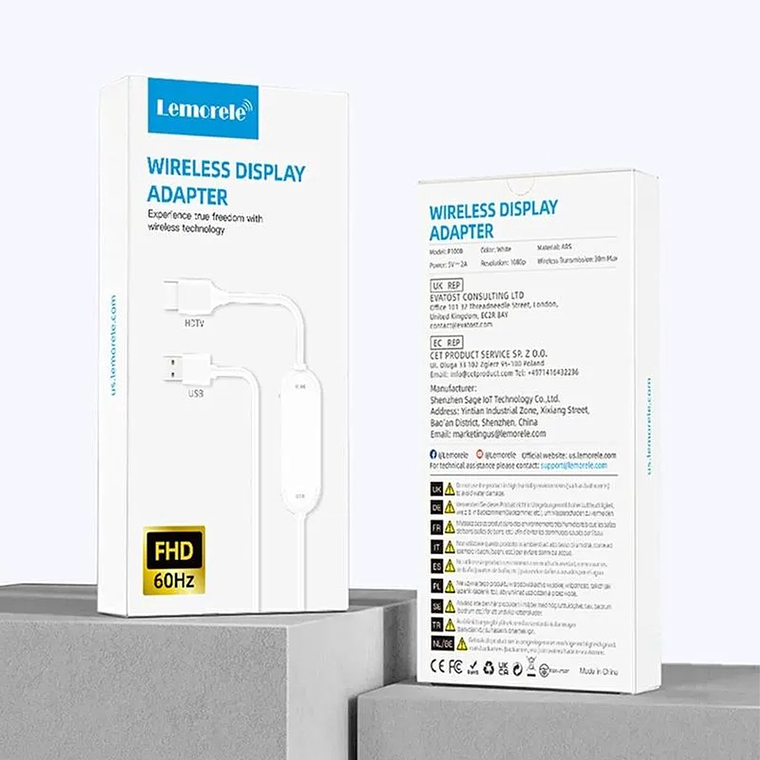 Lemorele P1000 Receptor Para Pantallas Imagen Desde Teléfonos 4