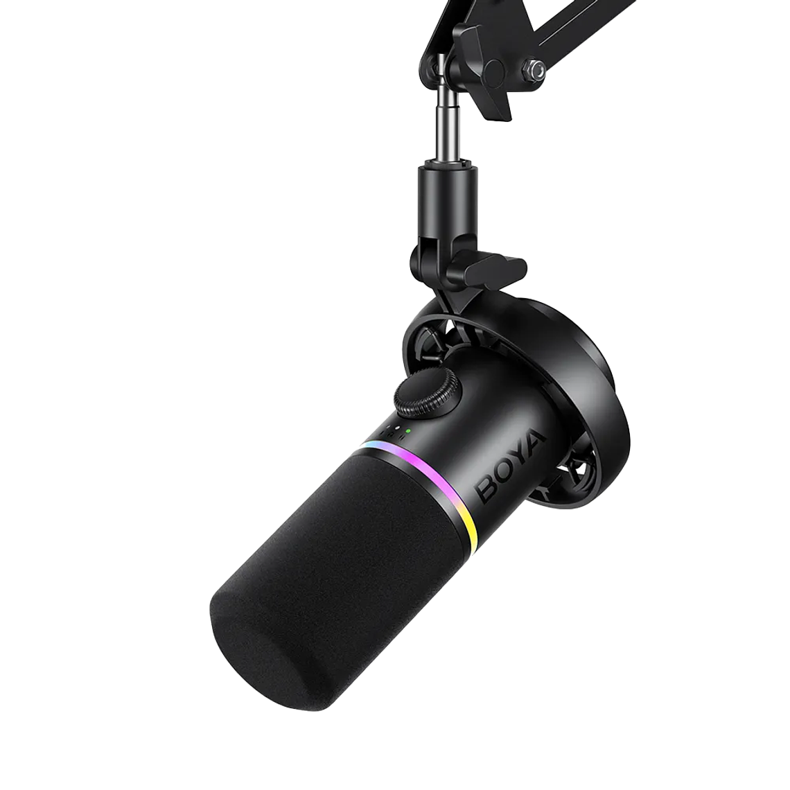 BOYA Castmic S60 Micrófono RGB Dinámico USB-C y XLR 1