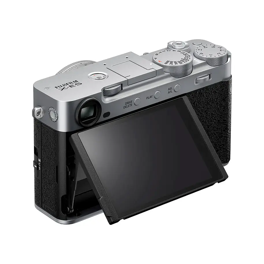 Fujifilm X-E5  Cámara de 40,2MP  Con Lente XF23mm F2.8 Color Silver 4