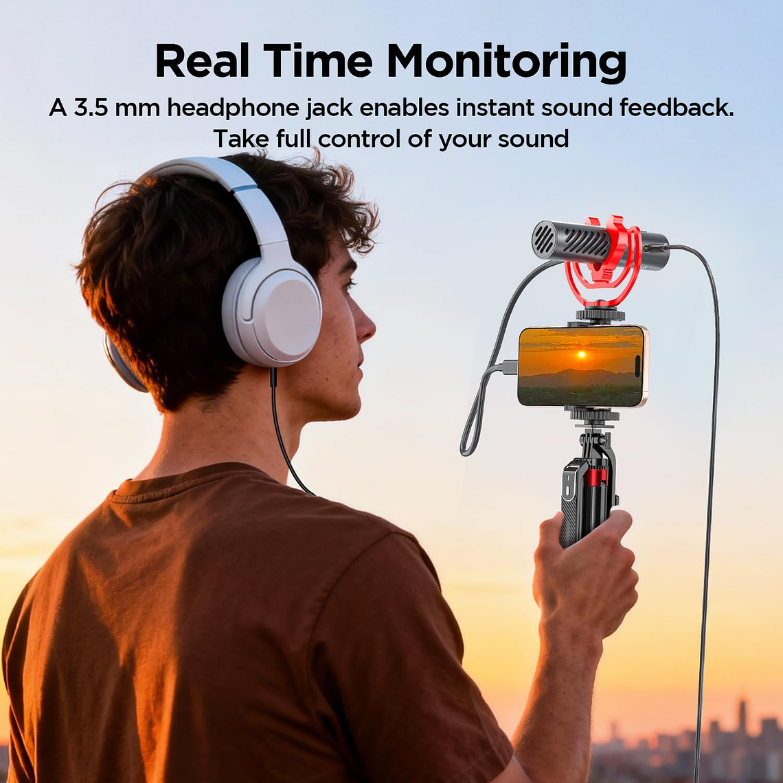 Boya By-MM1 AI Micrófono Con Reducción de Ruido Por Inteligencia Artificial 6