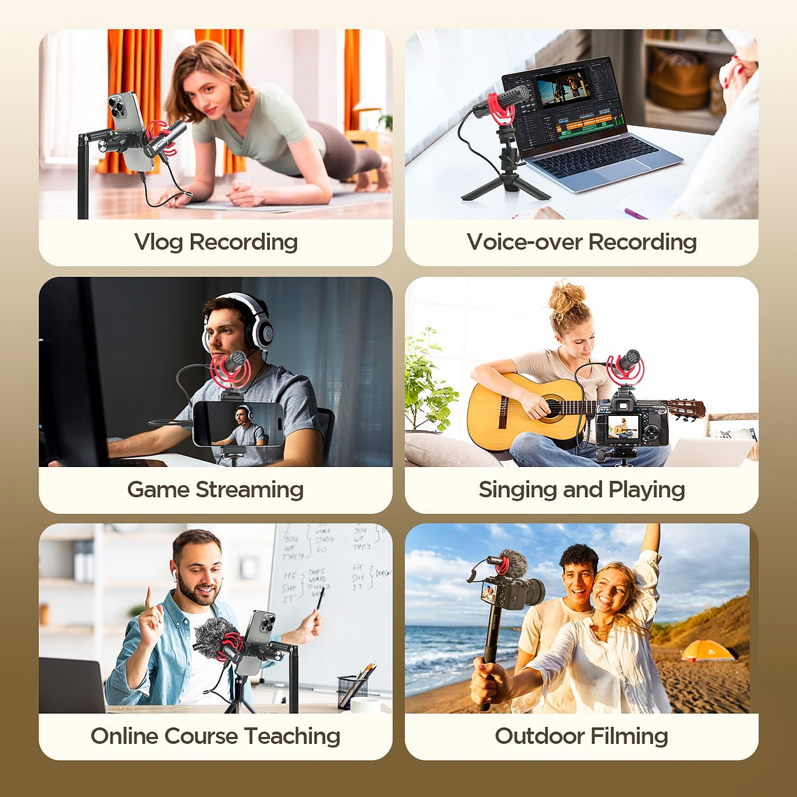 Boya By-MM1 AI Micrófono Con Reducción de Ruido Por Inteligencia Artificial 13