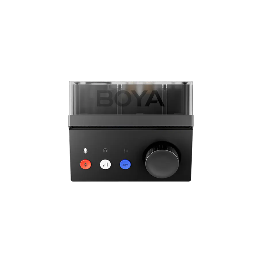 Boya Caster X1 Interfaz de Audio y Mezcladora USB-C 7