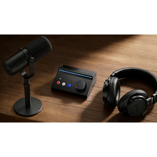 Boya Caster X1 Interfaz de Audio y Mezcladora USB-C 11