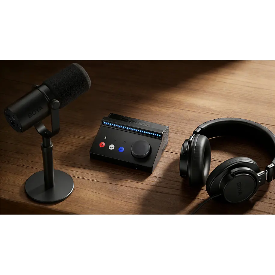 Boya Caster X1 Interfaz de Audio y Mezcladora USB-C 11