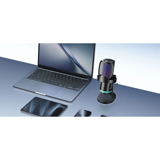 Boya Castmic G40 Micrófono Con Luces RGB y Cancelación de Ruido USB 2