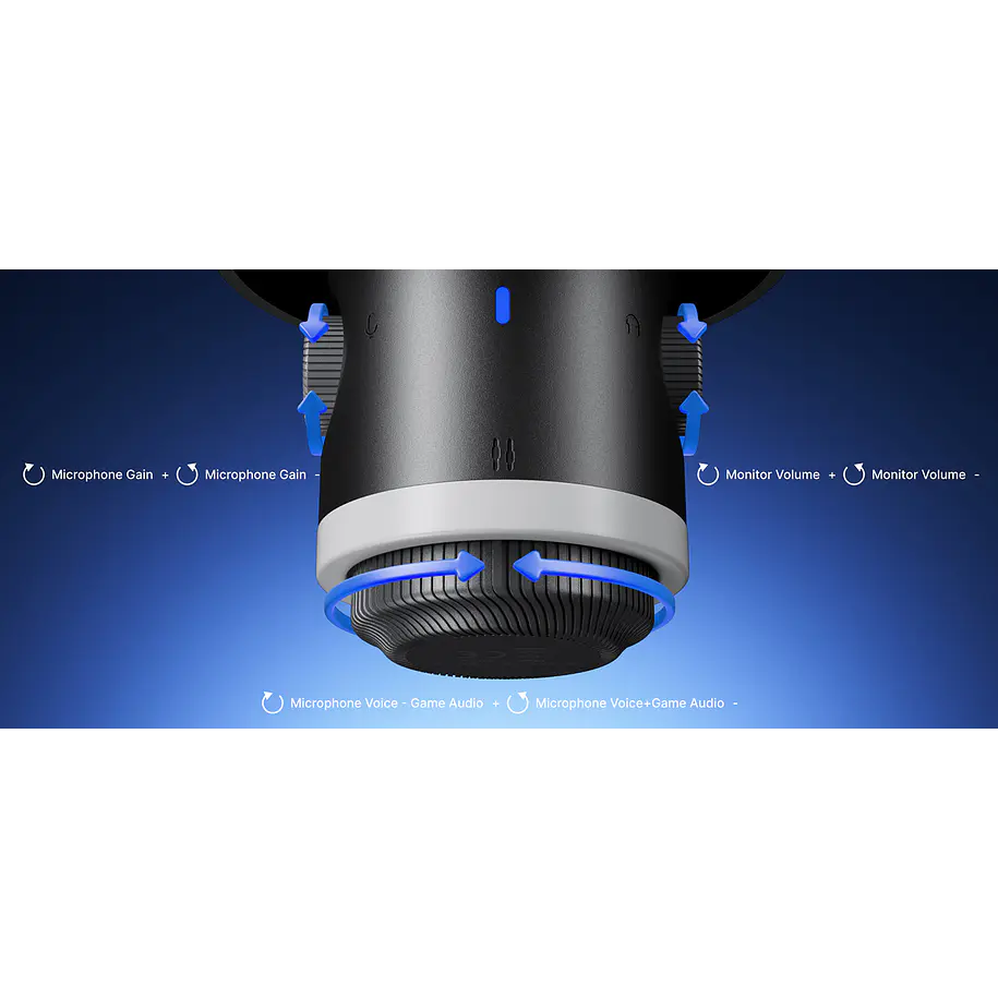 Boya Castmic G40 Micrófono Con Luces RGB y Cancelación de Ruido USB 11