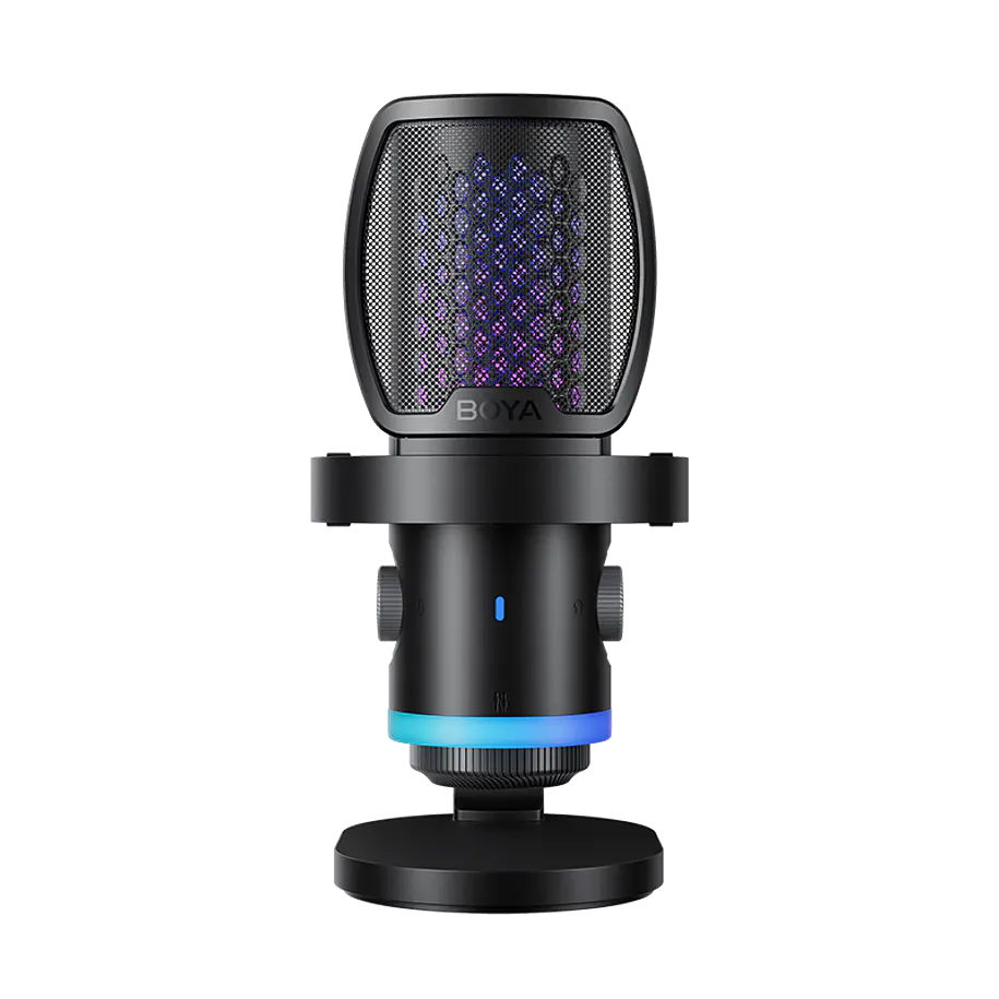 Boya Castmic G40 Micrófono Con Luces RGB y Cancelación de Ruido USB 13