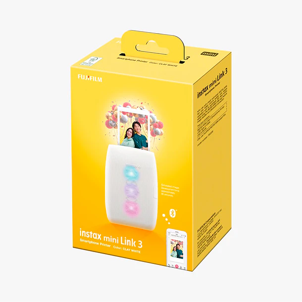 FUJIFILM PRINTER INSTAX MINI LINK 3 CLAY WHITE / 102732 5