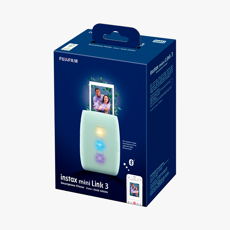 FUJIFILM PRINTER INSTAX MINI LINK 3 SAGE GREEN / 102862 4