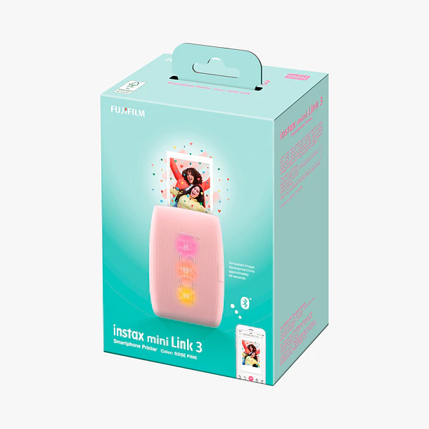 FUJIFILM PRINTER INSTAX MINI LINK 3 ROSE PINK / 103302 4