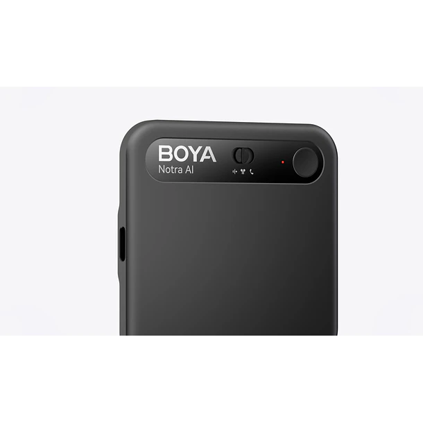 Boya Notra Asistente IA Notas Voz y Grabadora de Llamadas Color Negro 4