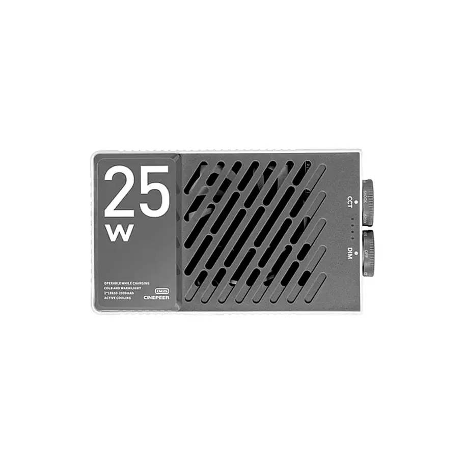 Zhiyun Cinepeer CM25 Luz Led Portátil 25w  3360 Lux Bicolor 2