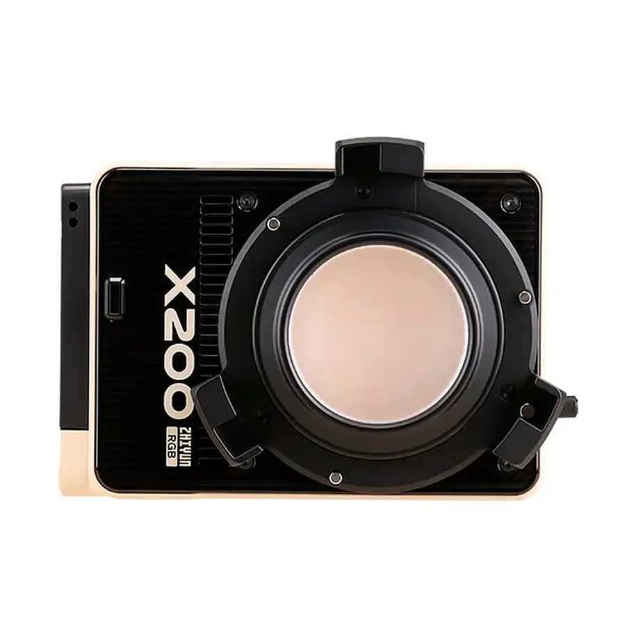 Zhiyun Molus X200 Rgb Cob Light Luz Para Video  Versión Standard  Kit ( Kit Básico) 4