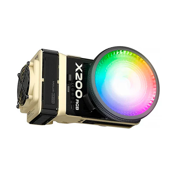 Zhiyun Molus X200 Rgb Cob Light Luz Para Video  Versión Standard  Kit ( Kit Básico) 1