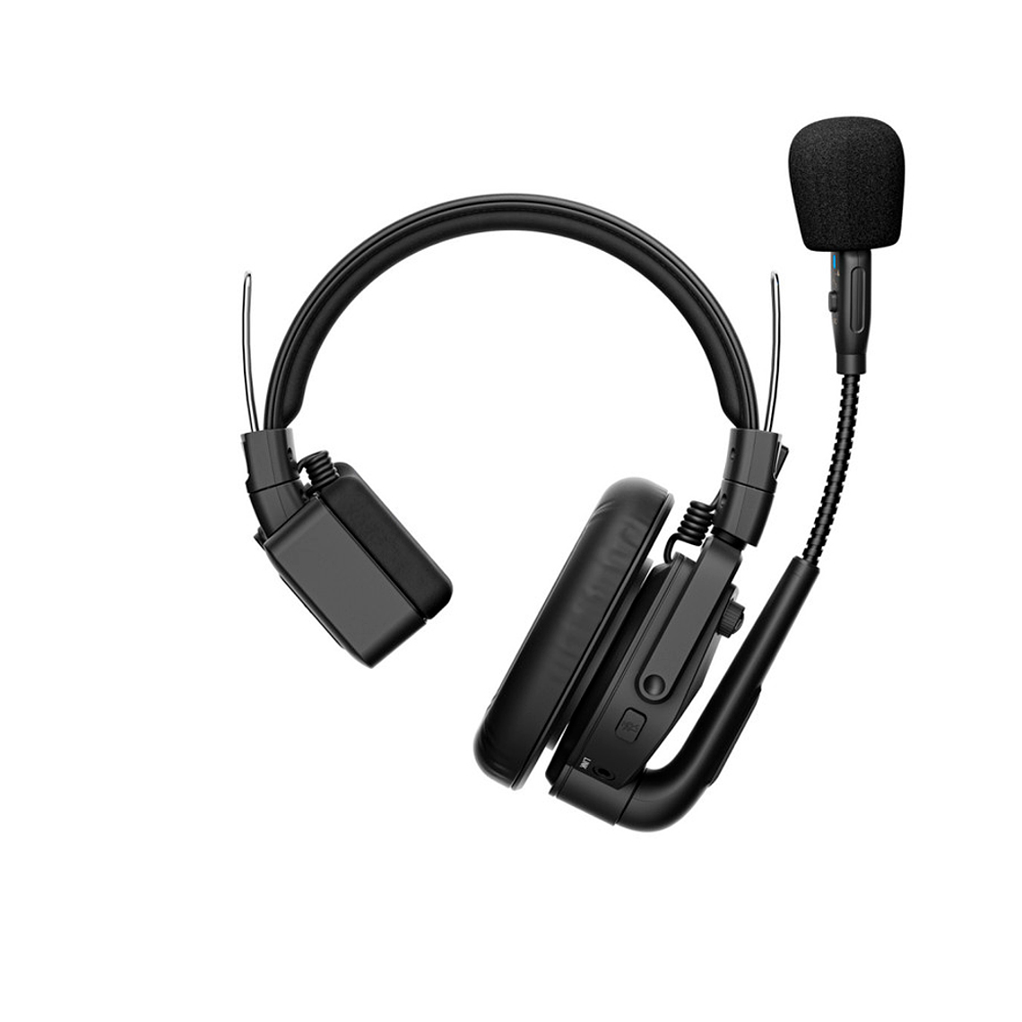 Saramonic WiTalk9-9S Sistema de intercomunicación inalámbrico avanzado para 9 personas, dúplex completo, con auriculares monoauriculares de 1,9 GHz. 6