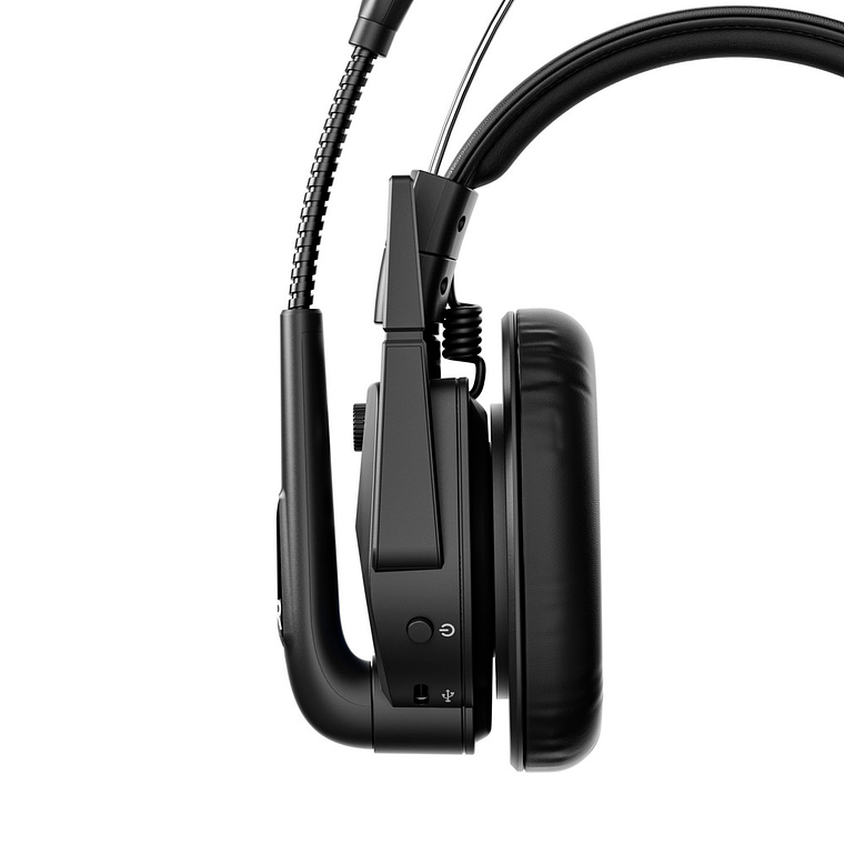 Saramonic WiTalk9-9S Sistema de intercomunicación inalámbrico avanzado para 9 personas, dúplex completo, con auriculares monoauriculares de 1,9 GHz. 7