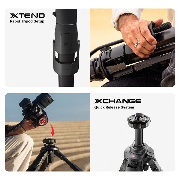 Manfrotto MKONEA-500X ONE Hybrid - El Trípode Definitivo para Creadores 20