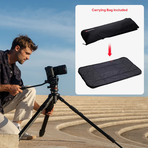 Manfrotto MKONEA-500X ONE Hybrid - El Trípode Definitivo para Creadores 22