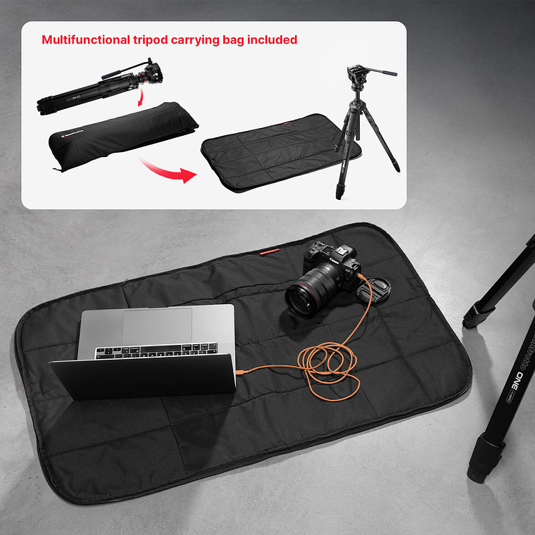 Manfrotto MKONEA-500X ONE Hybrid - El Trípode Definitivo para Creadores 26