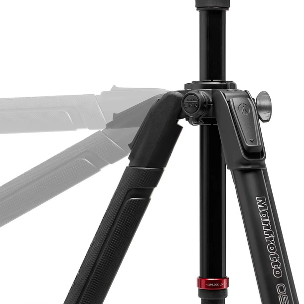 Manfrotto Trípode 055 Aluminio con rótula de vídeo fluida 502 5