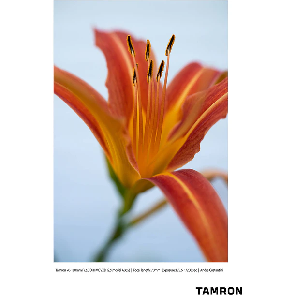 Tamron 70-180mm. f2,8 Di III VC, VXD, G2 para Sony Mirrorless 20