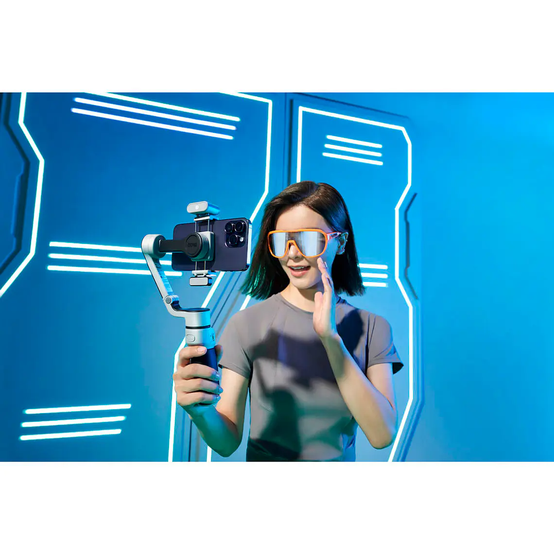 Zhiyun Smooth 5S Ai PRO Estabilizador de teléfonos 3-Axis versión PRO 20