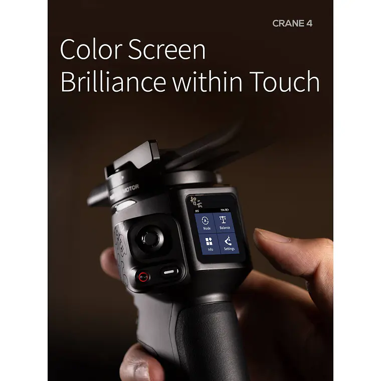 Zhiyun Crane 4 Combo Estabilizador Para Cámaras de Hasta 6 Kilos 7