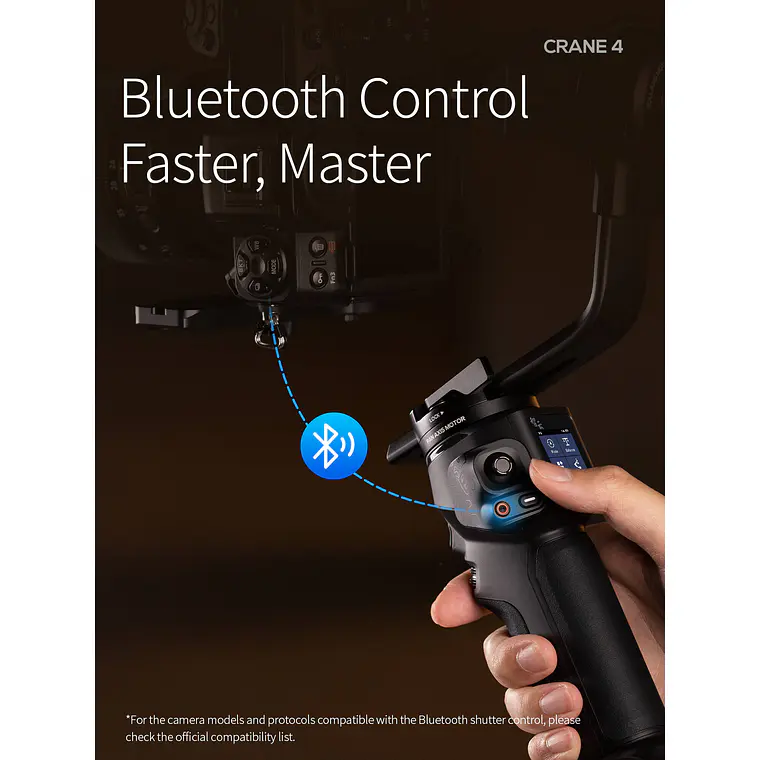 Zhiyun Crane 4 Combo Estabilizador Para Cámaras de Hasta 6 Kilos 16
